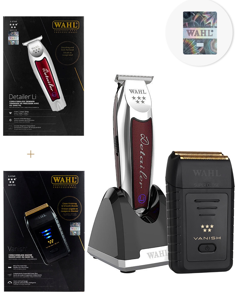 Recortadora para cabello barba y cuerpo Wahl