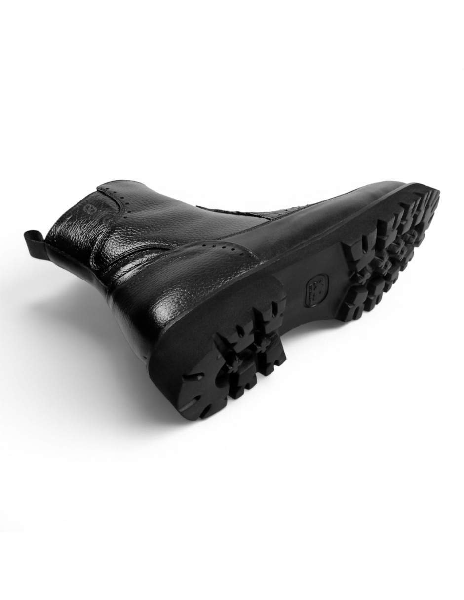 Botín Royal de piel para hombre 4
