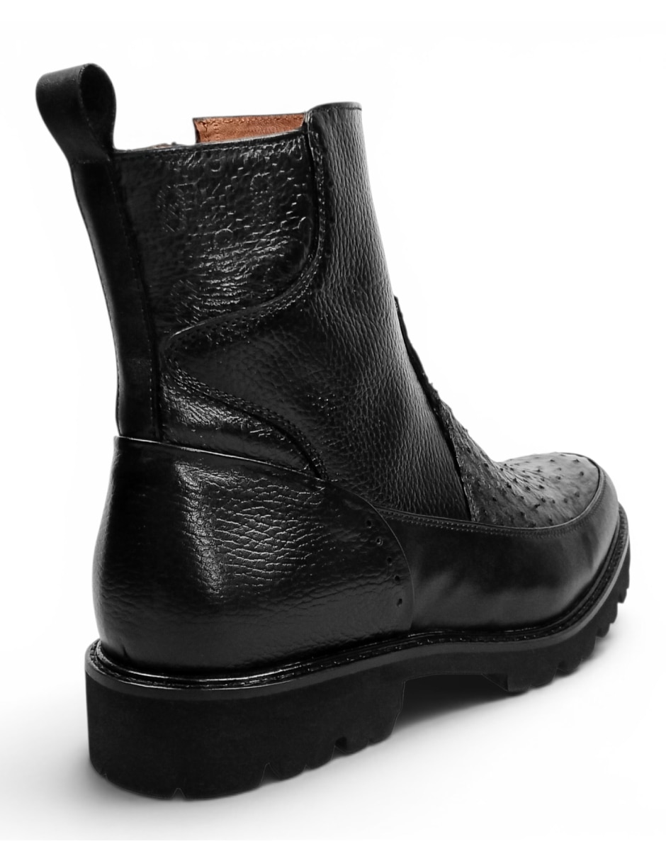 Botín Royal de piel para hombre 6