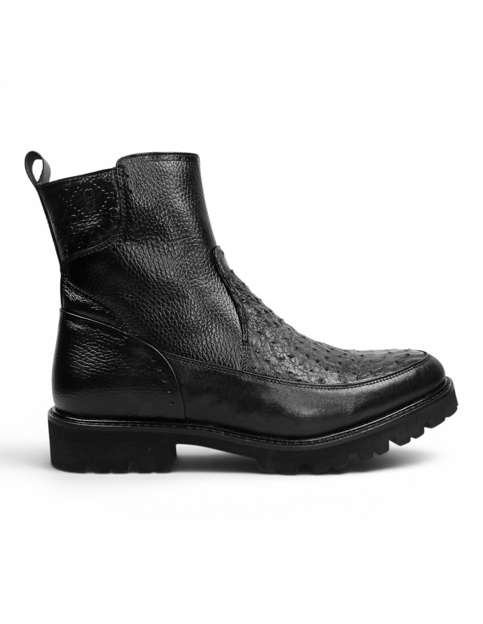 Botín Royal de piel para hombre 7