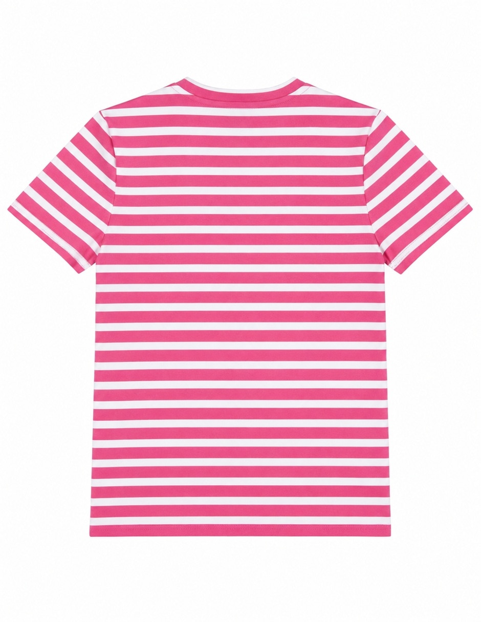 Playera manga corta cuello v para mujer 6