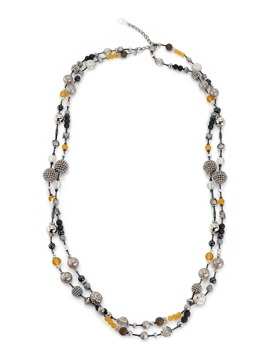 Collar boho de cerámica