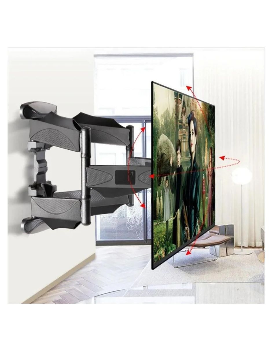 Soporte de pared para pantalla articulado 32 - 75 pulgadas 4