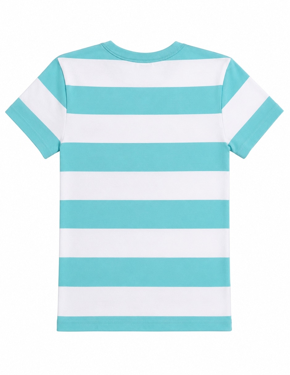 Playera manga corta XW08640 402 CSR cuello redondo mujer