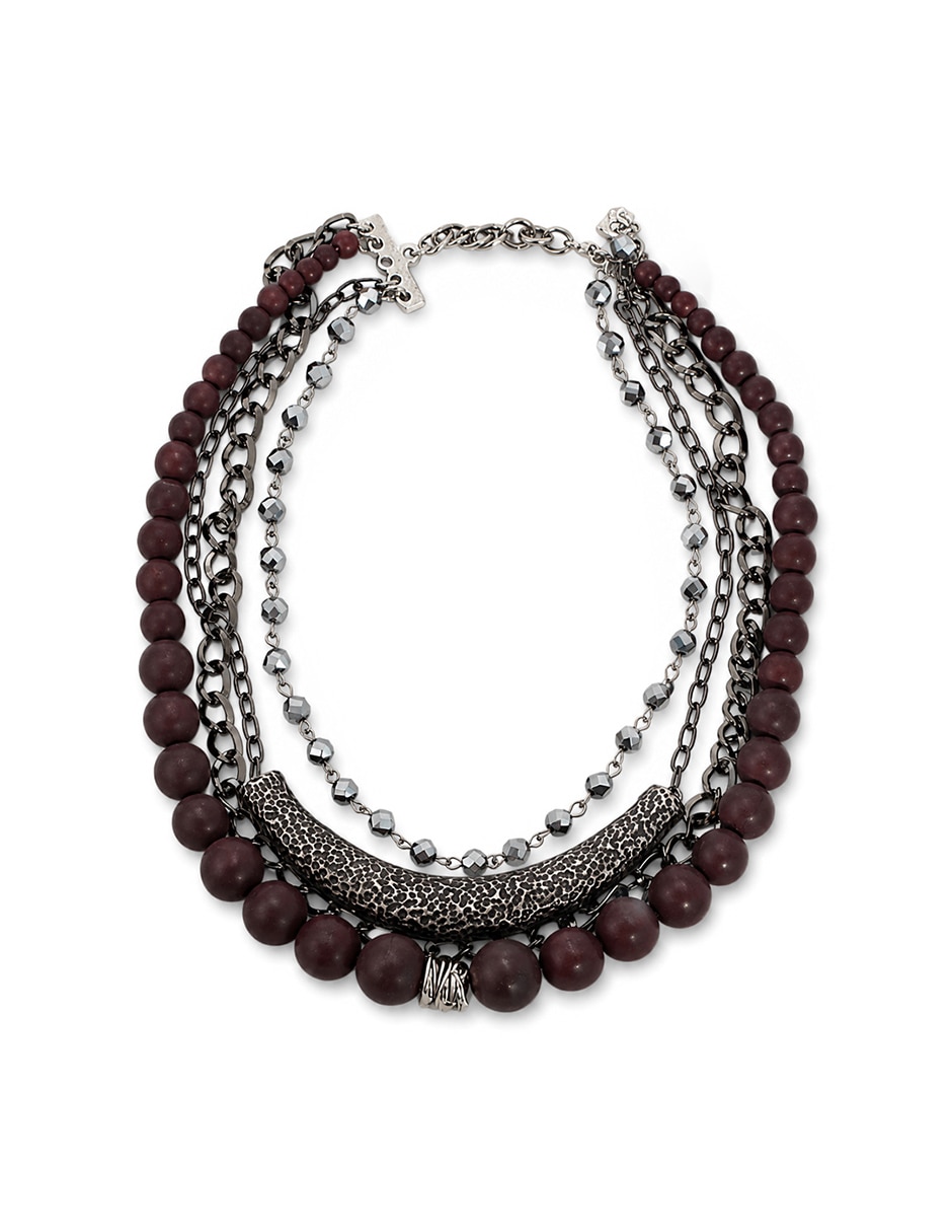 Collar boho de cerámica