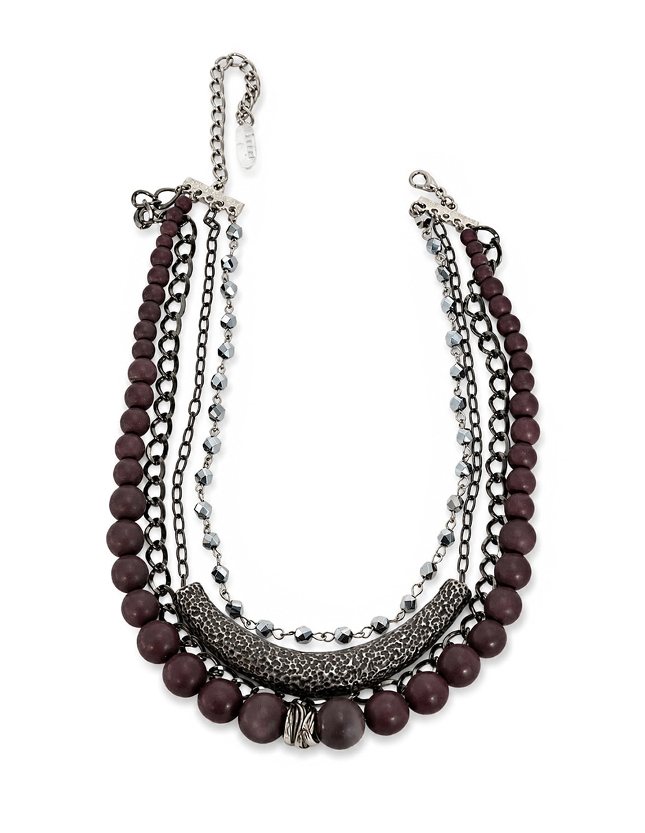 Collar boho de cerámica 4
