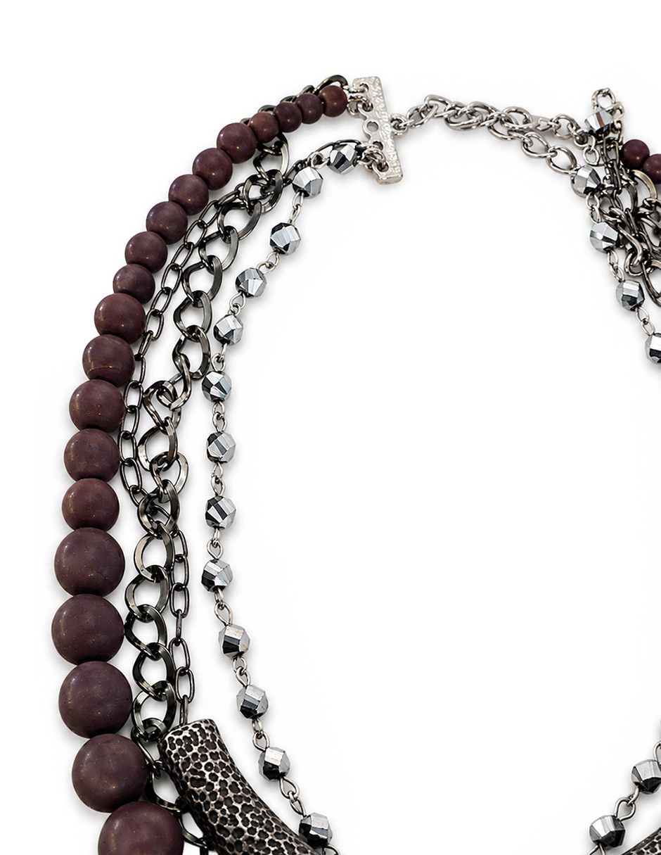 Collar boho de cerámica 2