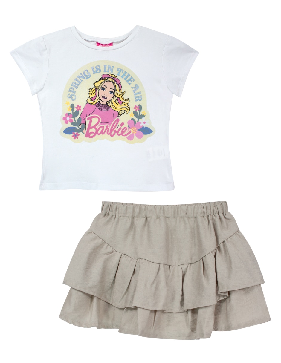 Conjunto barbie para niña