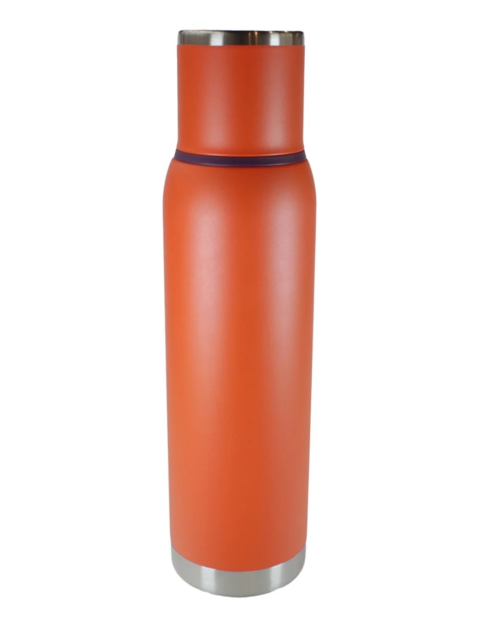 Termo de acero inoxidable con tapa rosca 750 ml 3