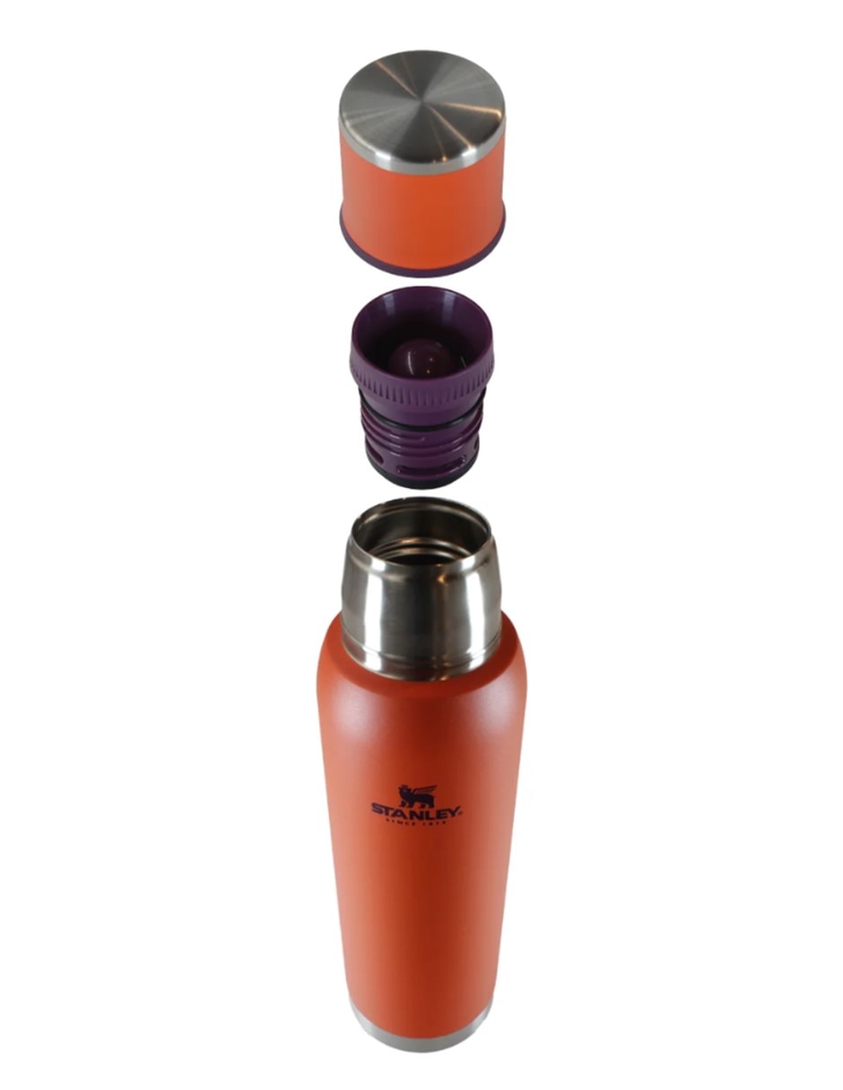 Termo de acero inoxidable con tapa rosca 750 ml 2
