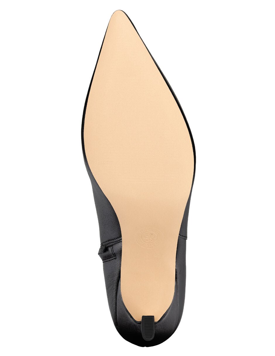 Bota abajo de la rodilla de piel para mujer 9
