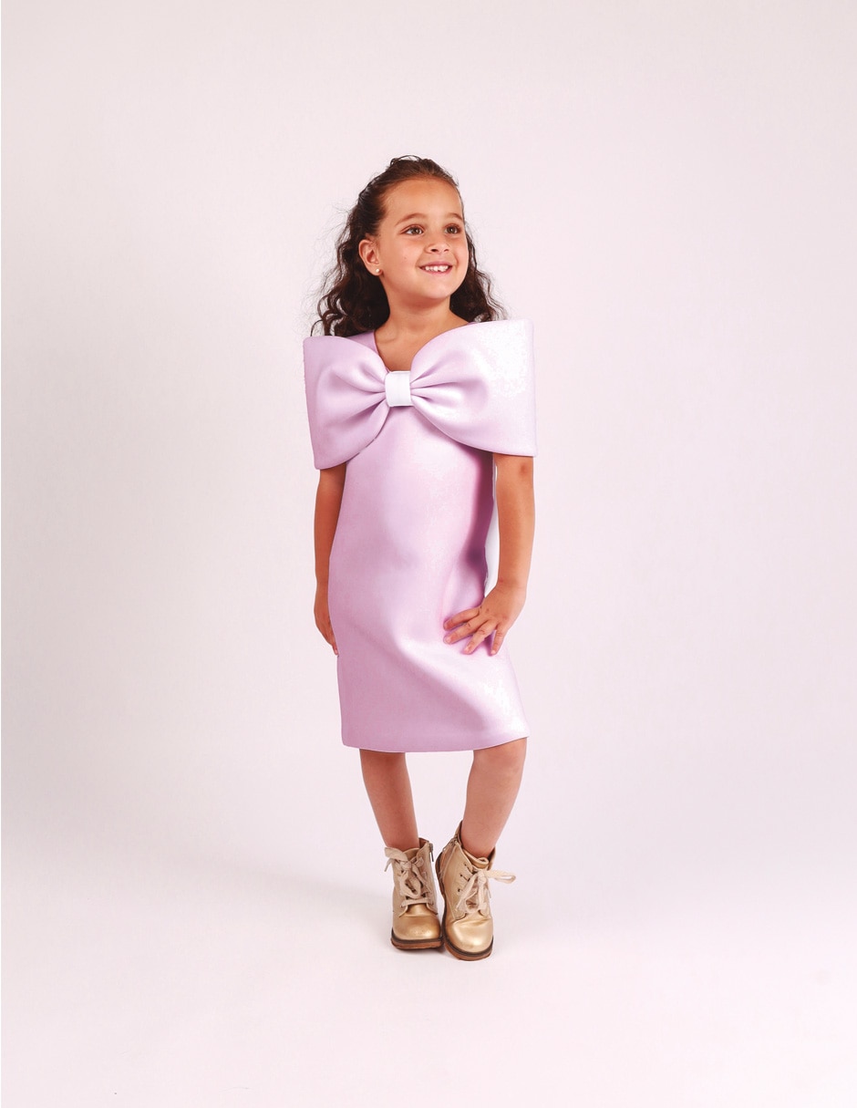 Vestido estrella sin manga para niña