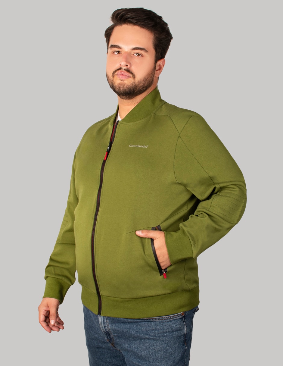 Sudadera plus size para hombre 4