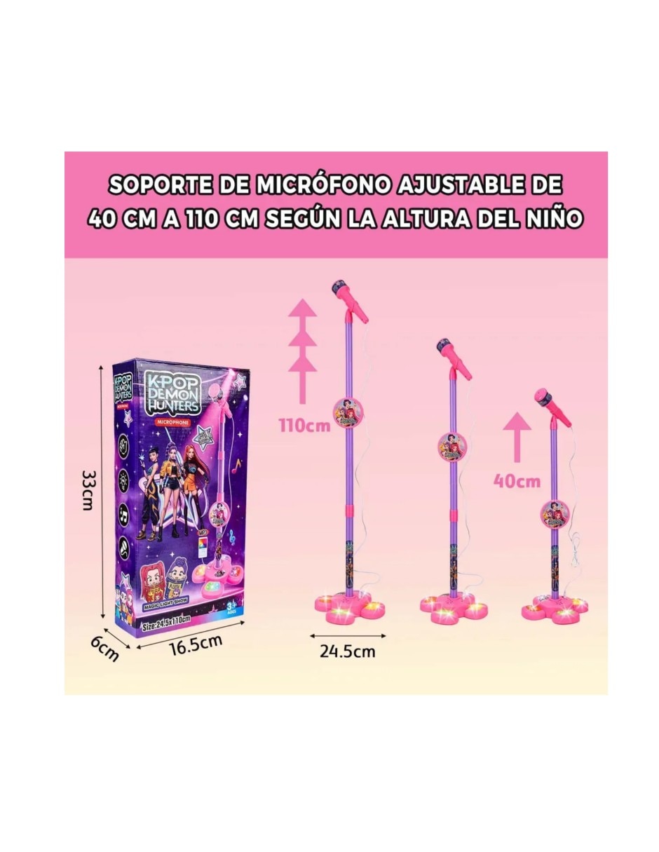 Juguete microfono infantil 3