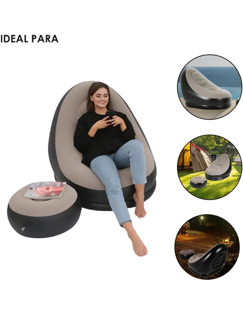 Sillón inflable