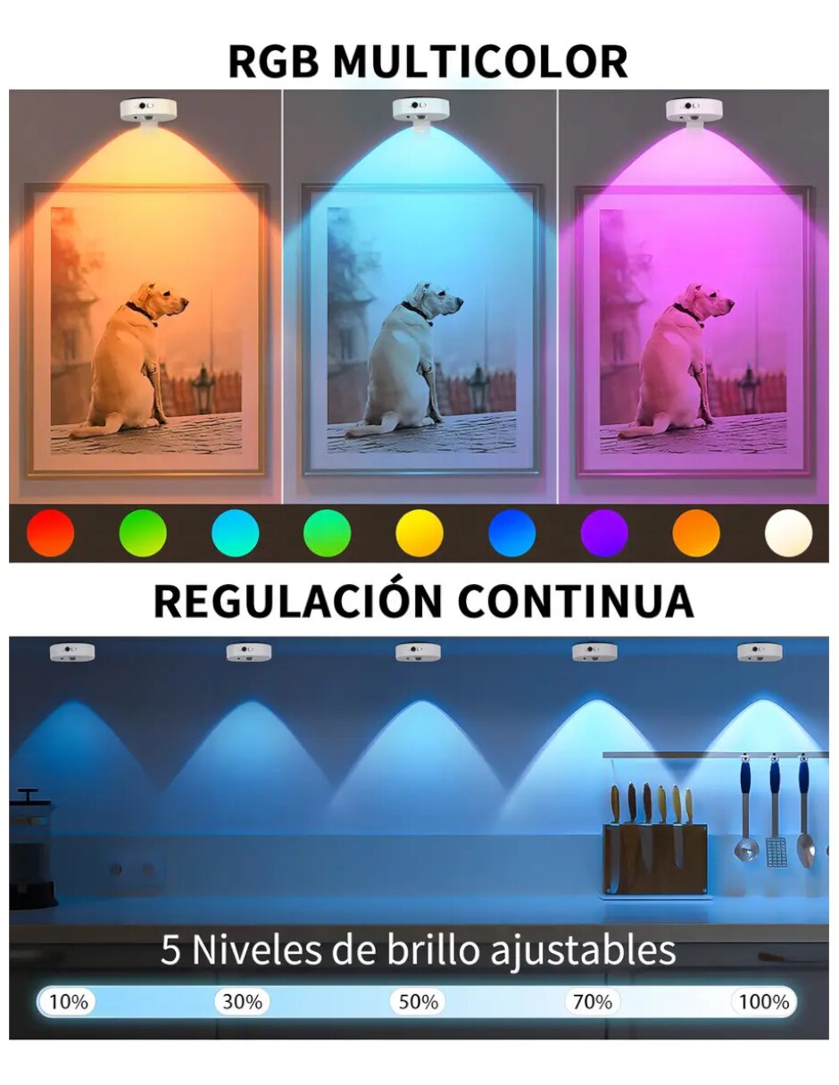 Set lámparas LED