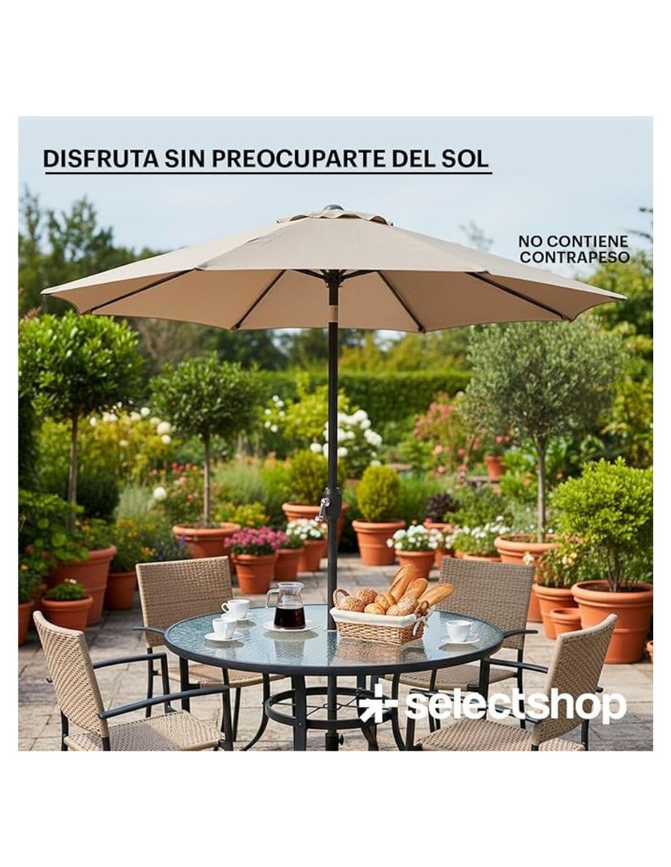 Sombrilla para jardín 2