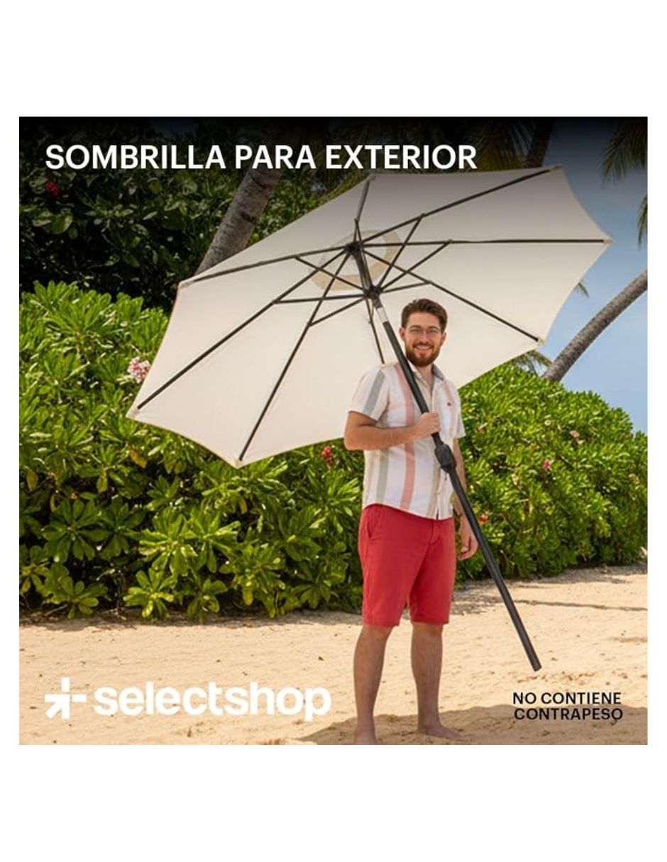 Sombrilla para jardín 7