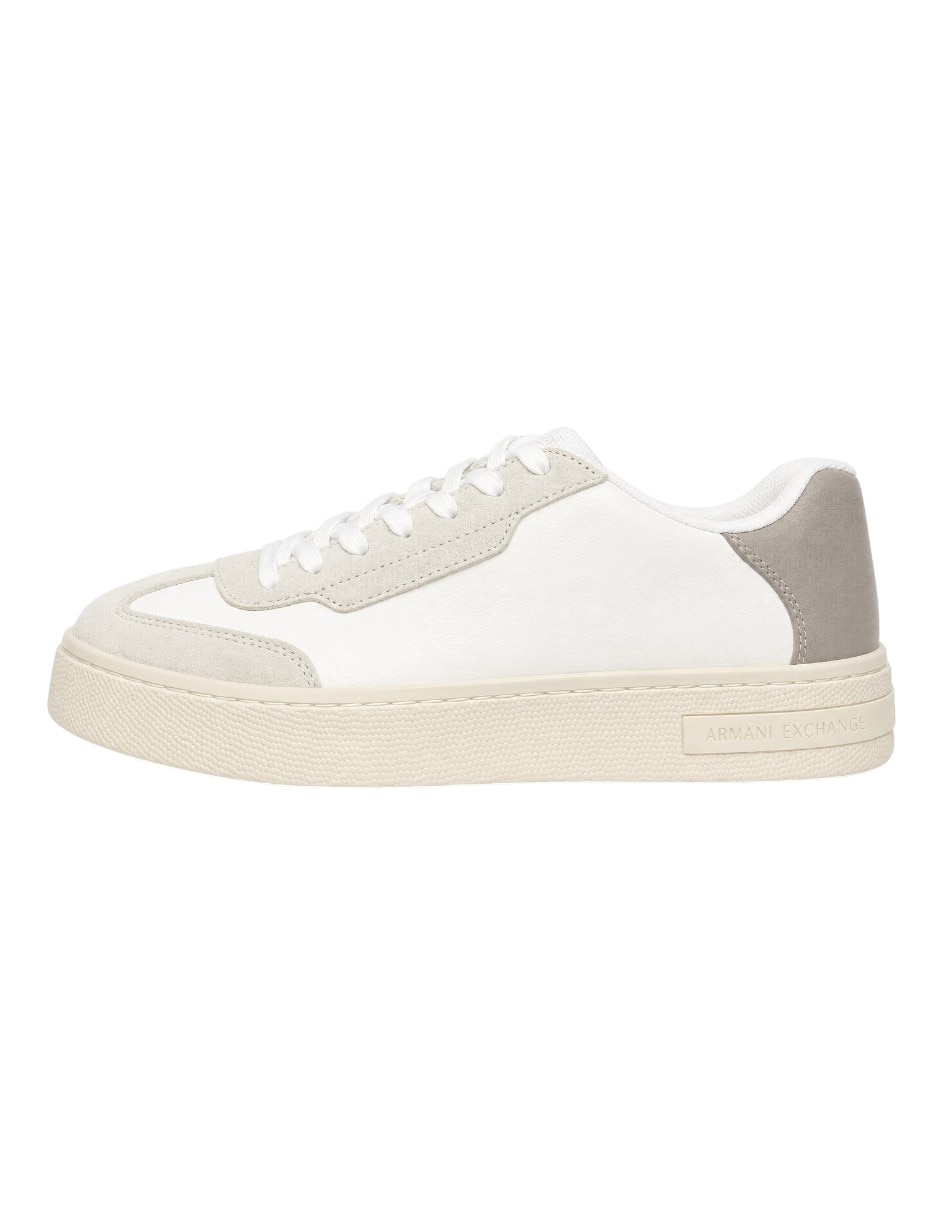 Tenis de piel para hombre