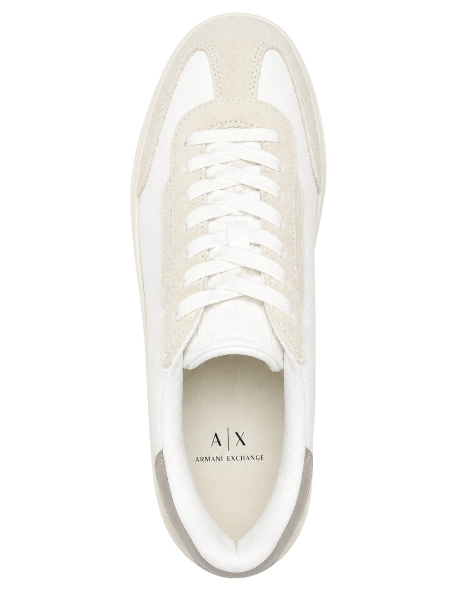 Tenis de piel para hombre