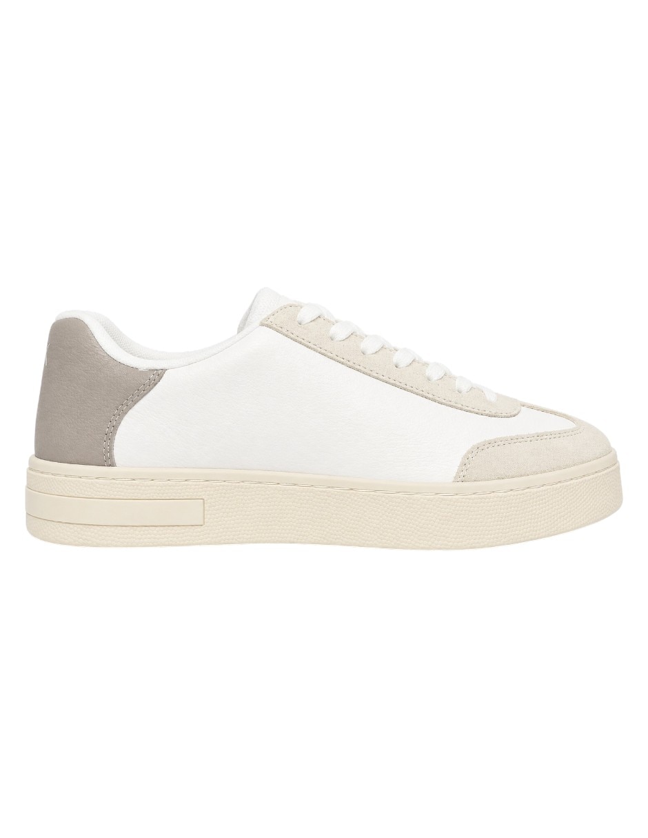Tenis de piel para hombre