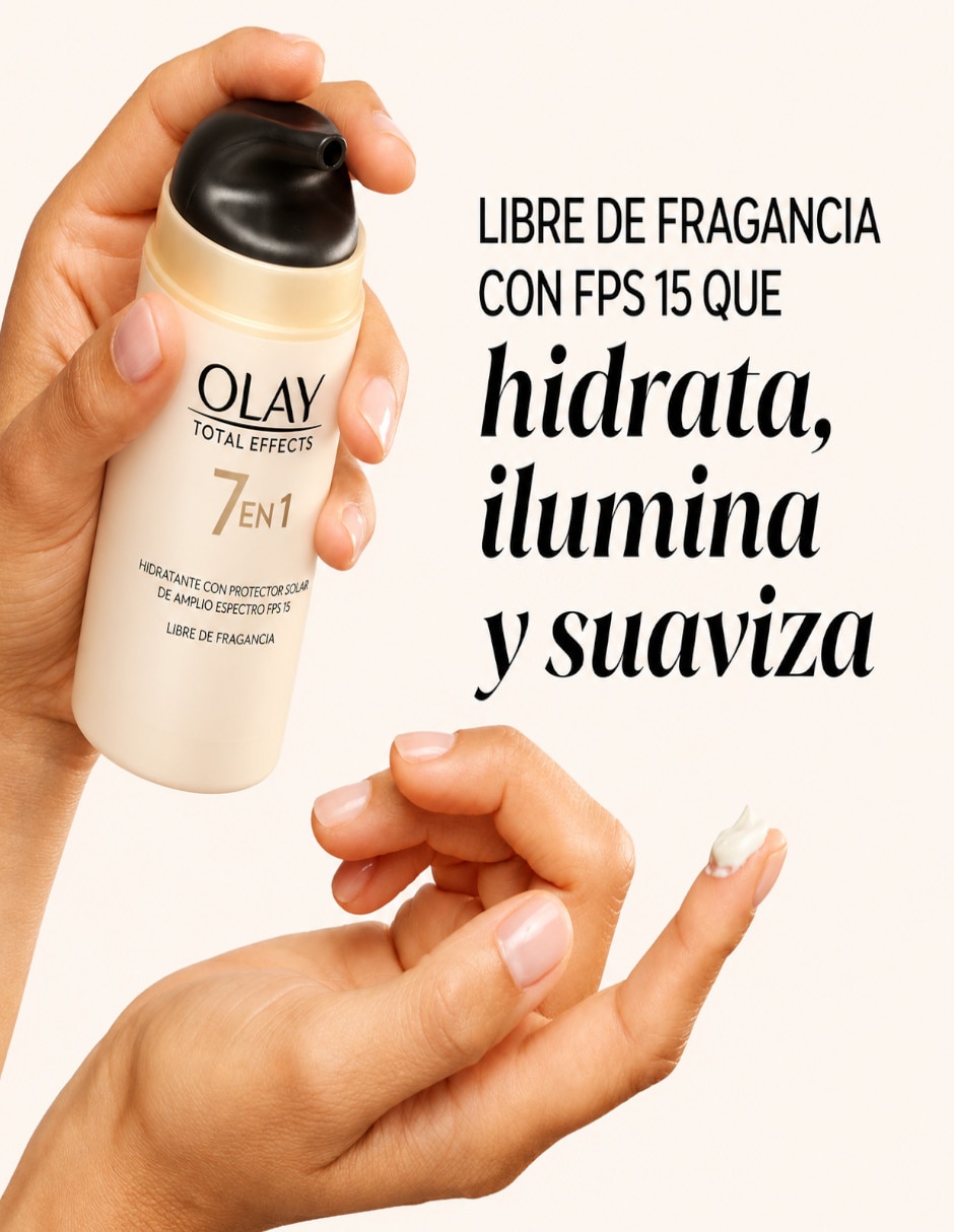 Crema facial recomendada para matificar e hidratar de día y noche Olay para piel mixta