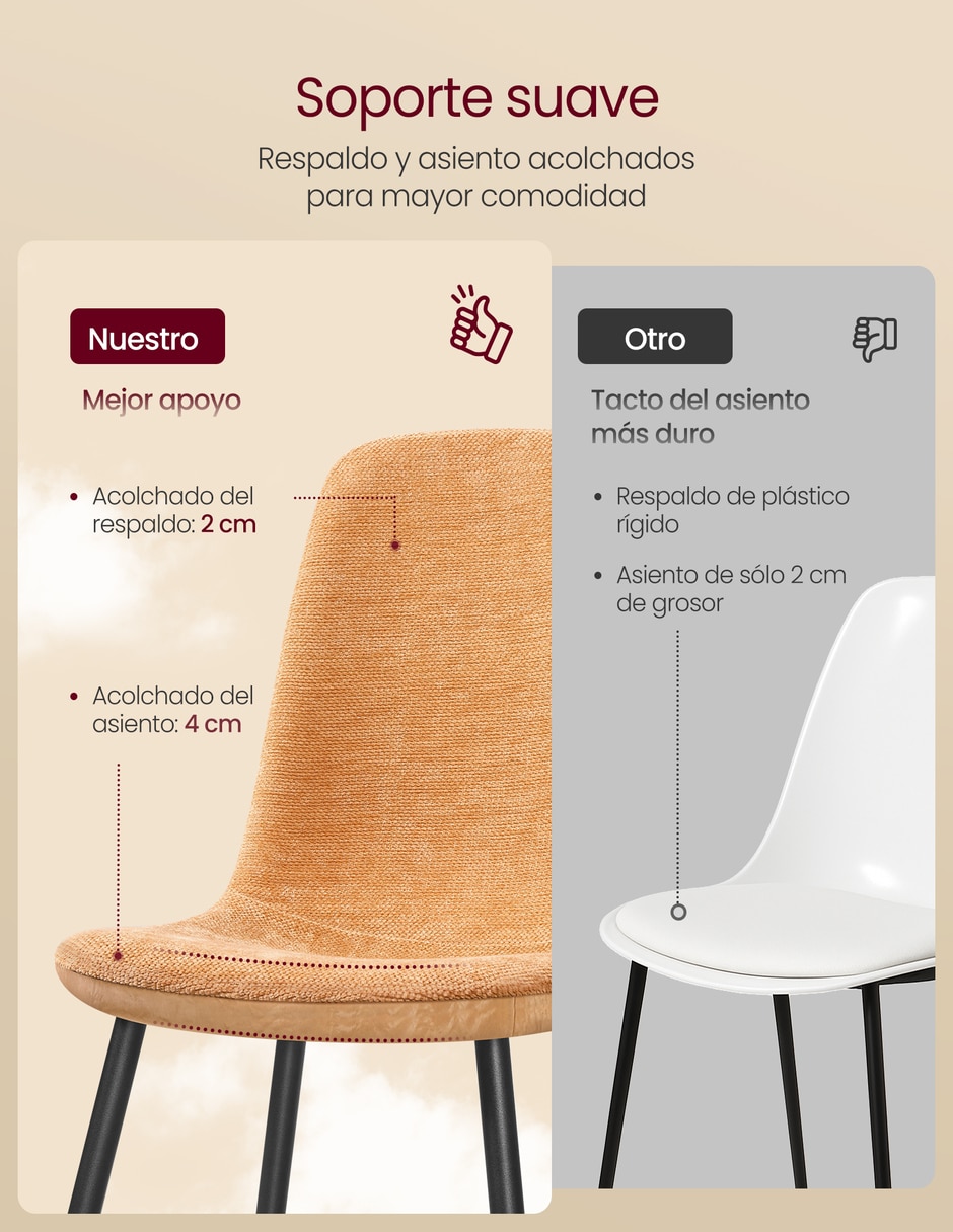 Set de sillas 2 piezas Island 4