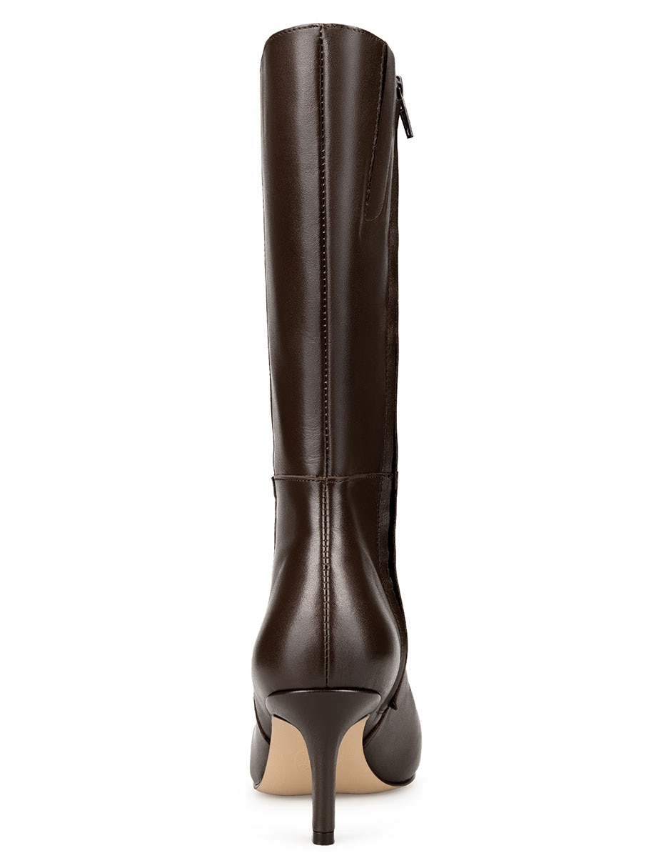 Bota abajo de la rodilla botas de piel para mujer 5
