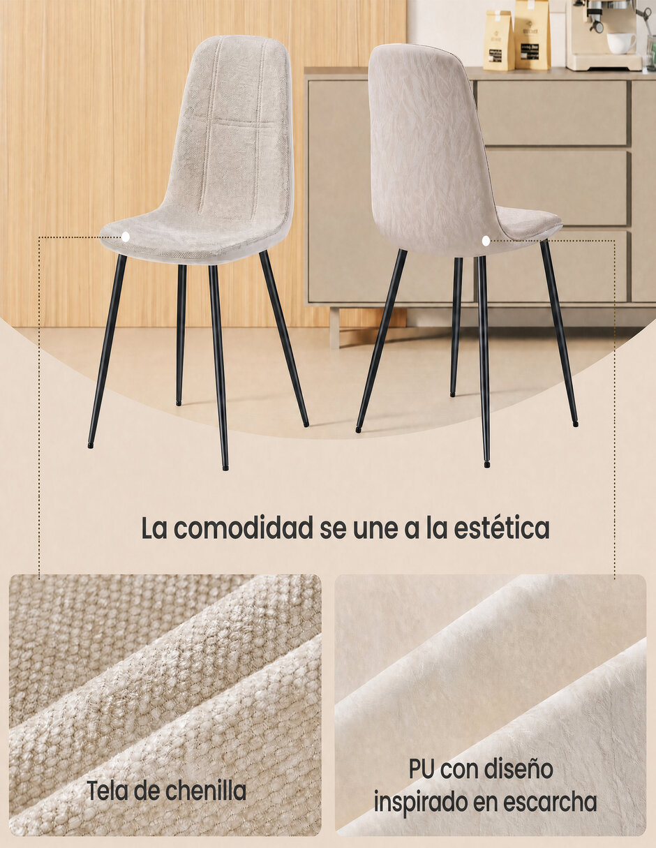 Set de sillas 2 piezas Island 3