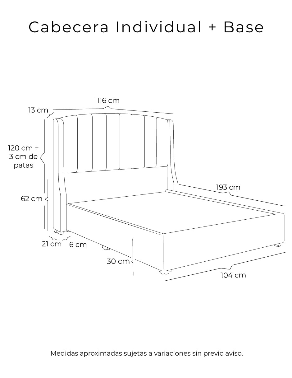 Cama de madera y tela 4