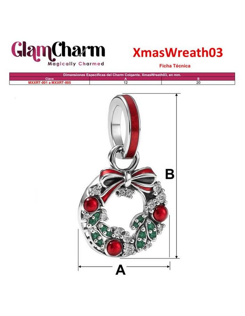 Charm para pulseras de Semicircular 5