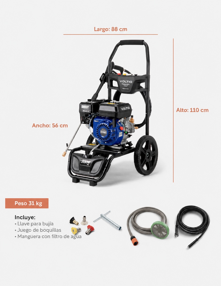 Hidrolavadora 2600 psi