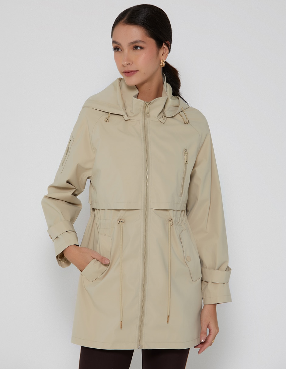 Gabardina con bolsillos para mujer Gabardina con bolsillos para mujer