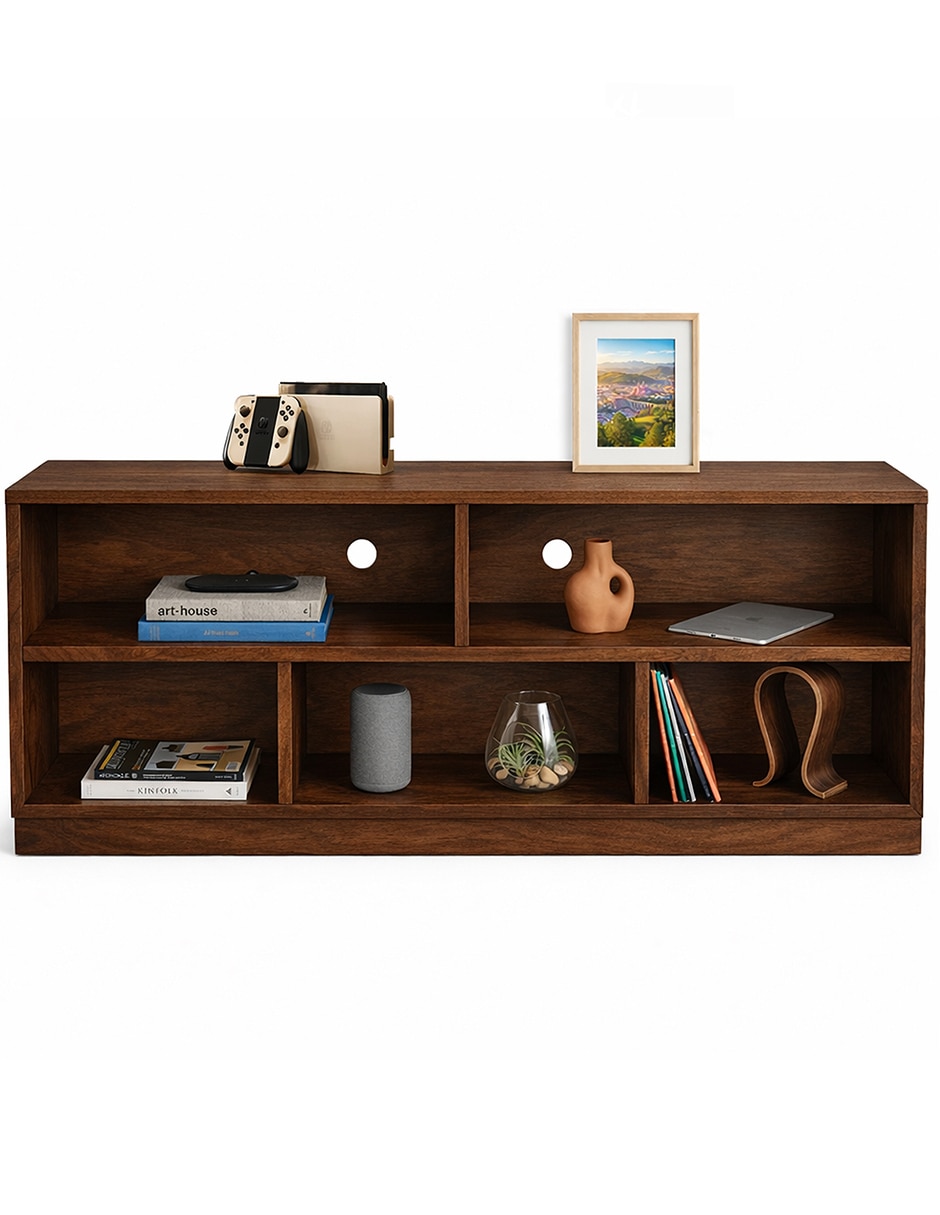 Mueble de tv armable de melamina 4
