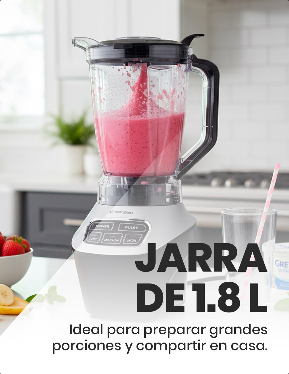 Licuadora 3 velocidades 4