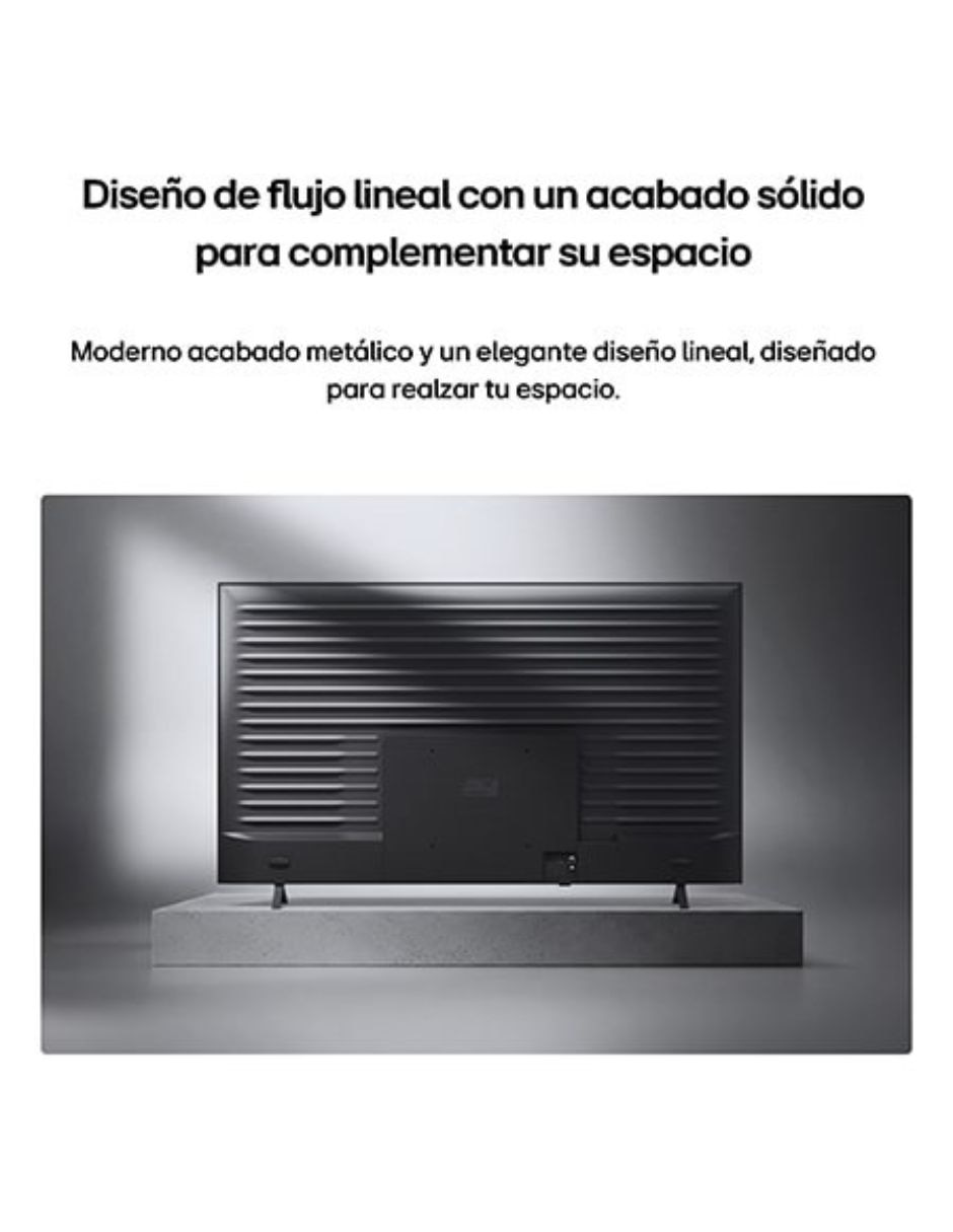 Pantalla smart tv nanocell de 4k 55nu855bpsa con webos con ai sound 7