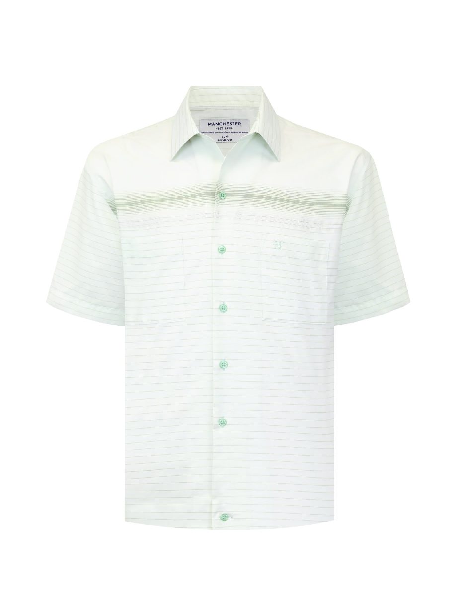 Camisa casual manga corta para hombre 5
