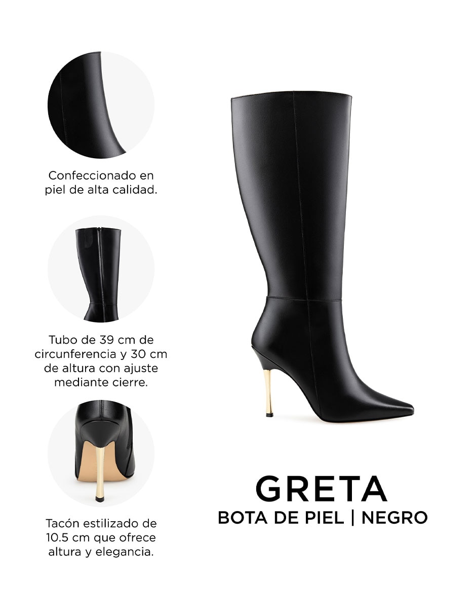 Bota Abajo de la rodilla Botas Davenia de Piel para mujer 6