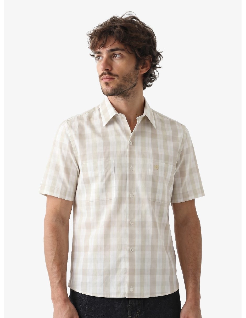 Camisa casual manga corta para hombre Camisa casual manga corta para hombre