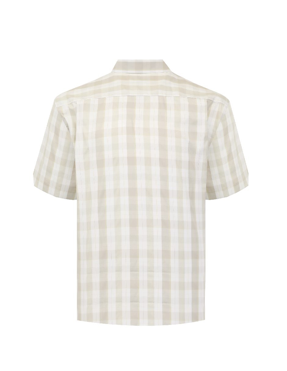 Camisa casual manga corta para hombre 4