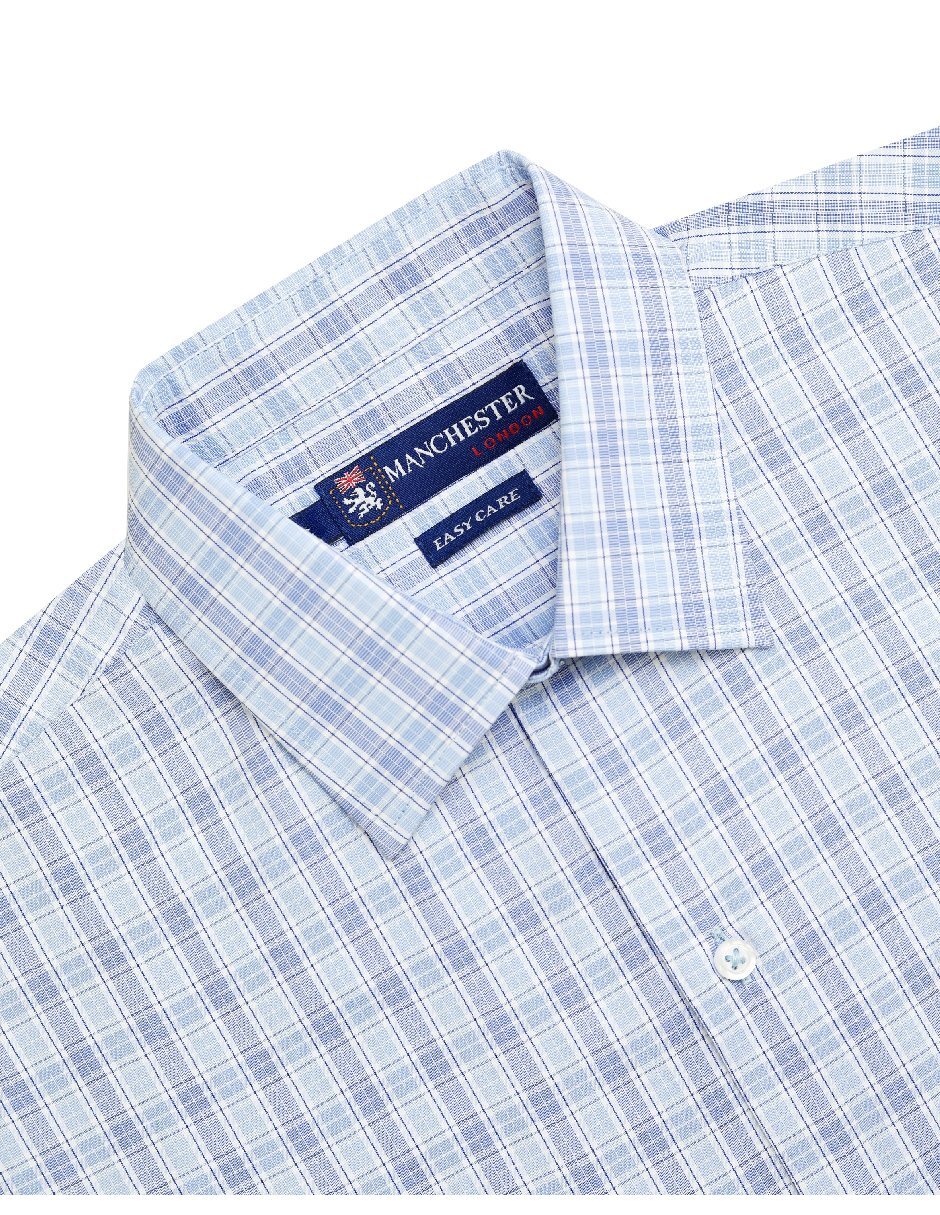 Camisa casual manga corta para hombre 4