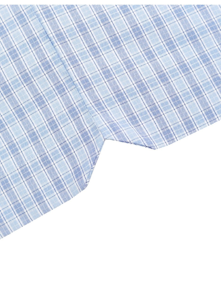 Camisa casual manga corta para hombre 7