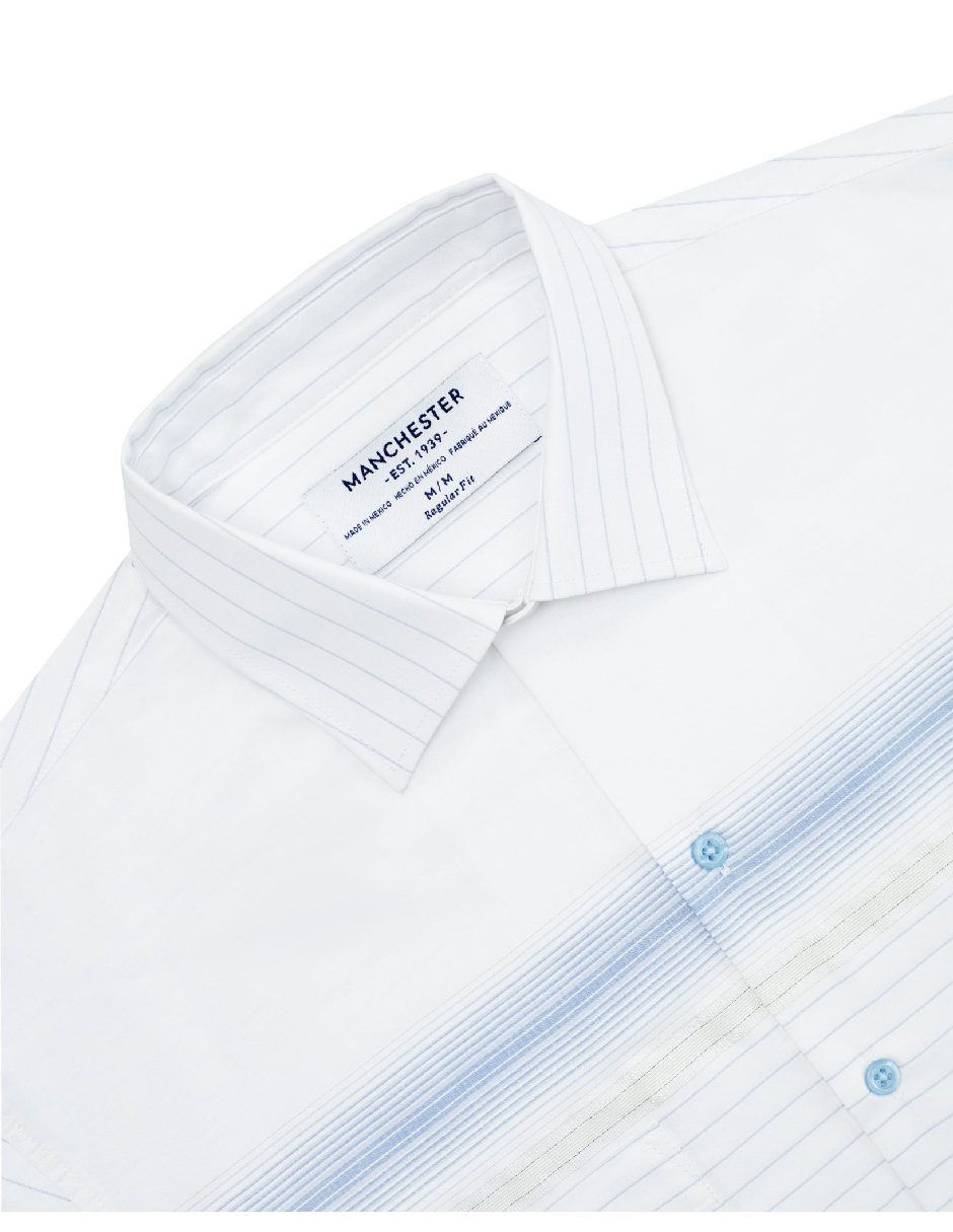 Camisa casual manga corta para hombre 4