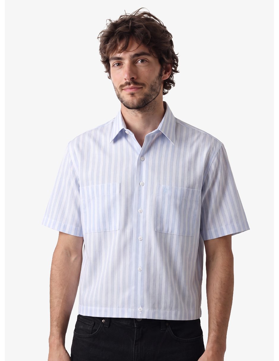 Camisa casual manga corta para hombre Camisa casual manga corta para hombre
