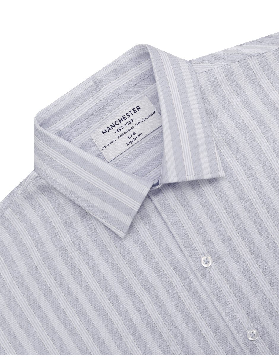 Camisa casual manga corta para hombre 4