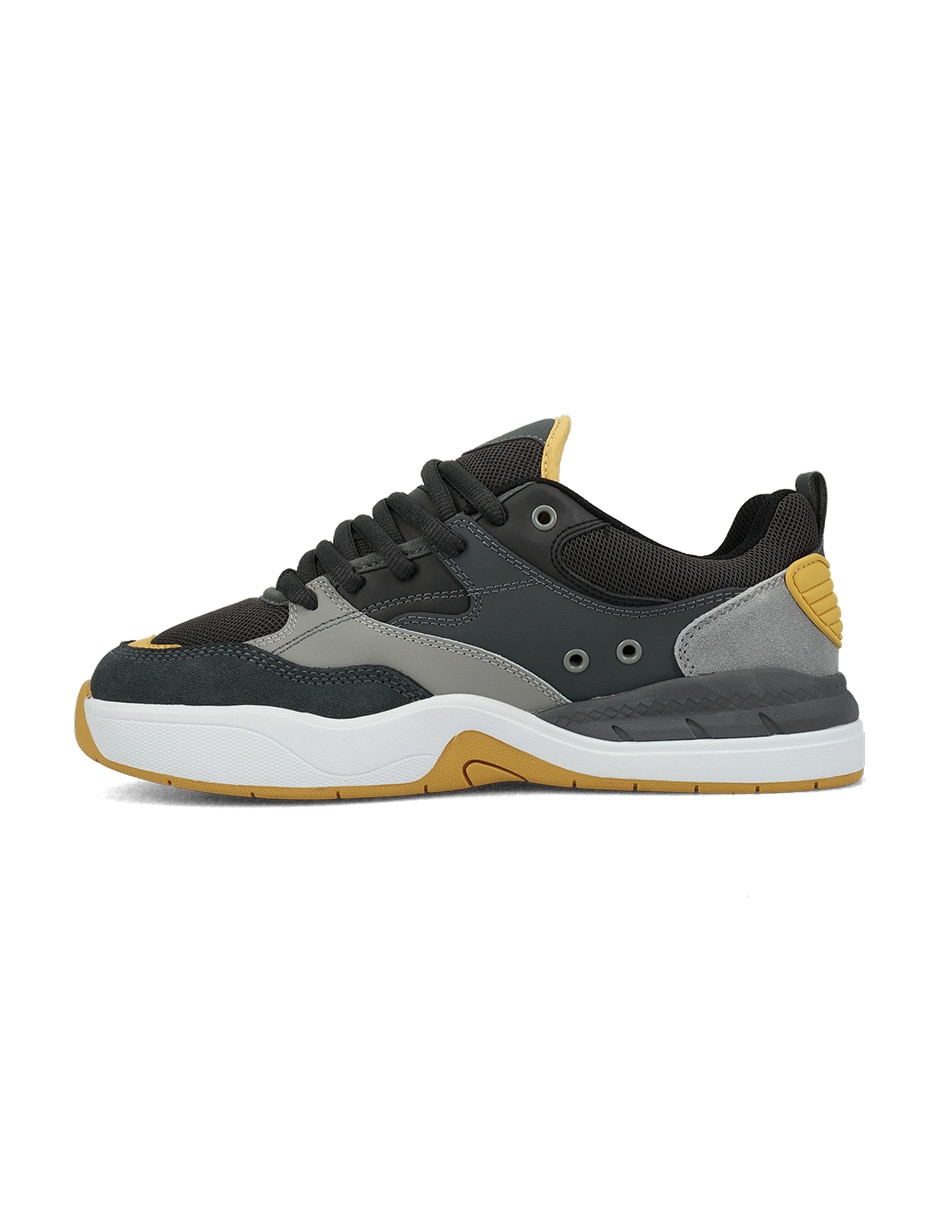Tenis de piel dc ascend para hombre 4