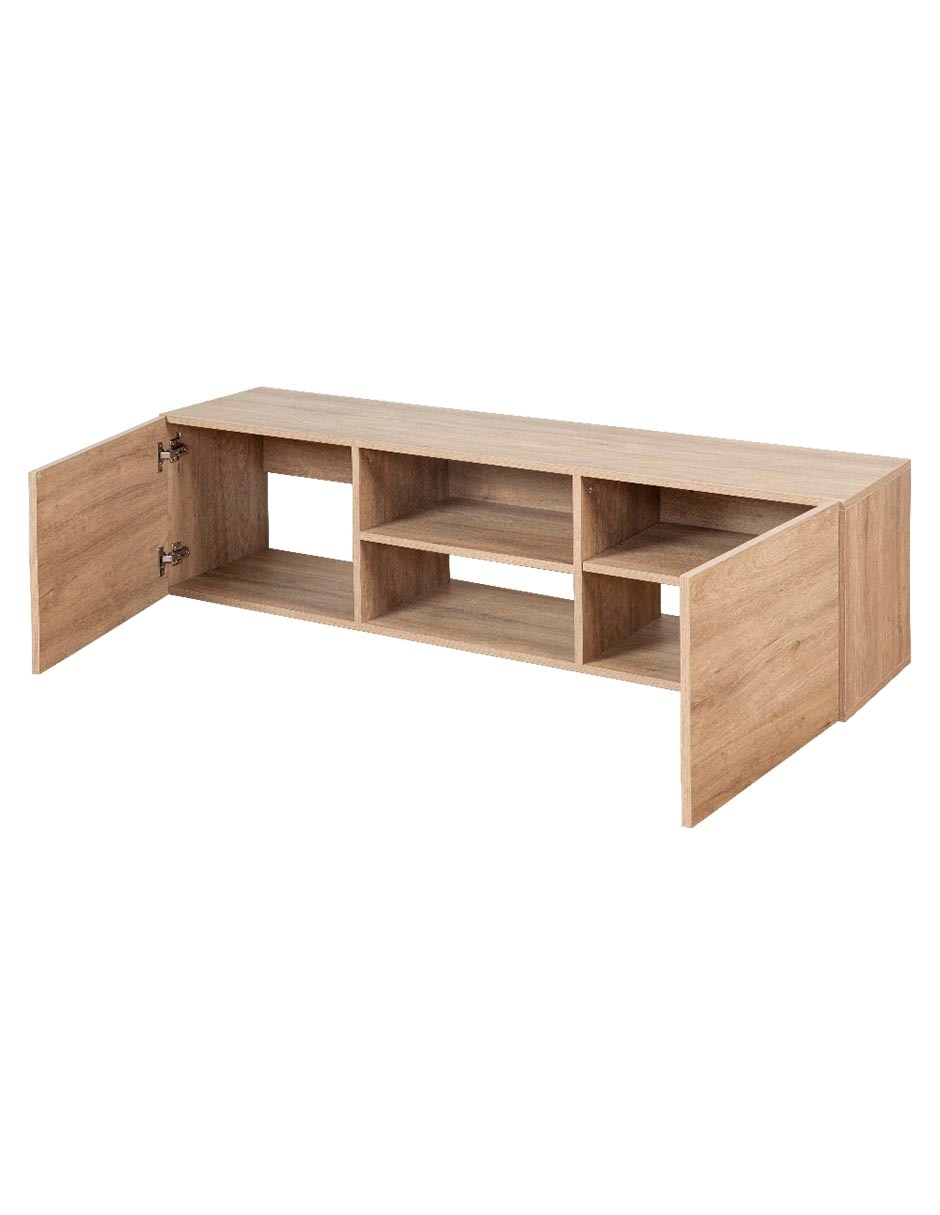 Mueble flotante para TV armable Malta de MDF 6