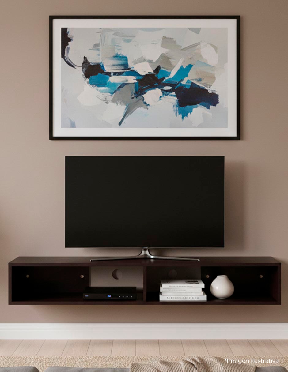 Mueble flotante para TV Sí INDO de MDF 2