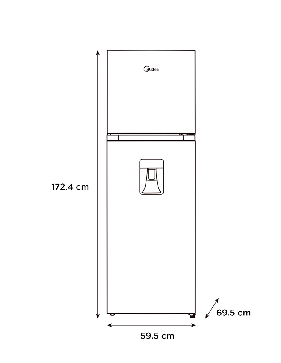Refrigerador Top mount Top Mount Inverter Quattro Tecnología Inverter y Sí MDRT489MTM28WD 6