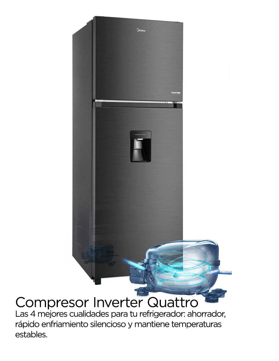 Refrigerador Top mount Top Mount Inverter Quattro Tecnología Inverter y Sí MDRT489MTM28WD 10